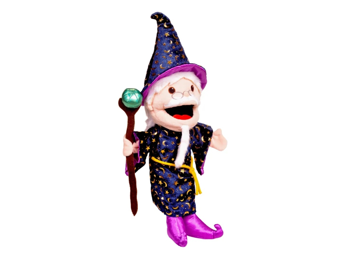 Marionetas de mano mágicas para fiestas con boca móvil - Juguete de marionetas