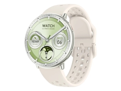Smartwatch Hd21 27g Ultra Ligero Gps Seguimiento Deportivo Amoled Yizhood (blanco)
