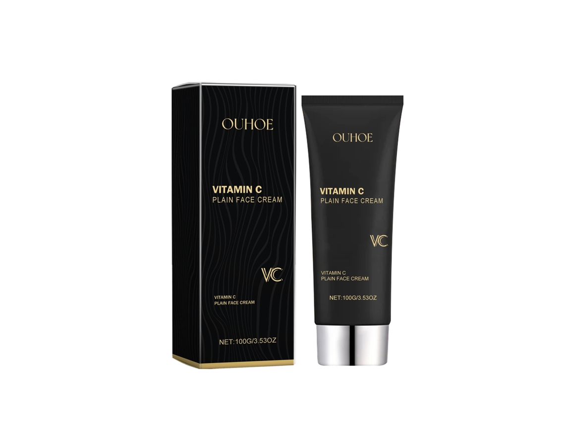Crema hidratante color nude con niacinamida y vitamina C.