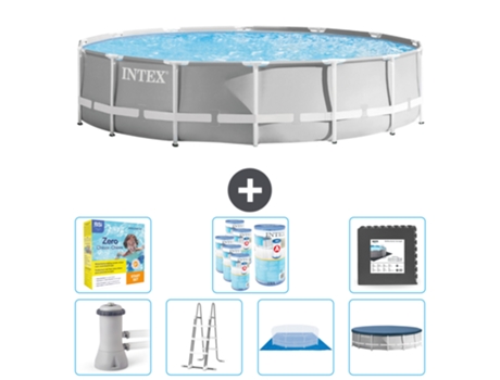 Piscina Tubular INTEX 26720GN-CB49 (12706 L - 427x107cm)