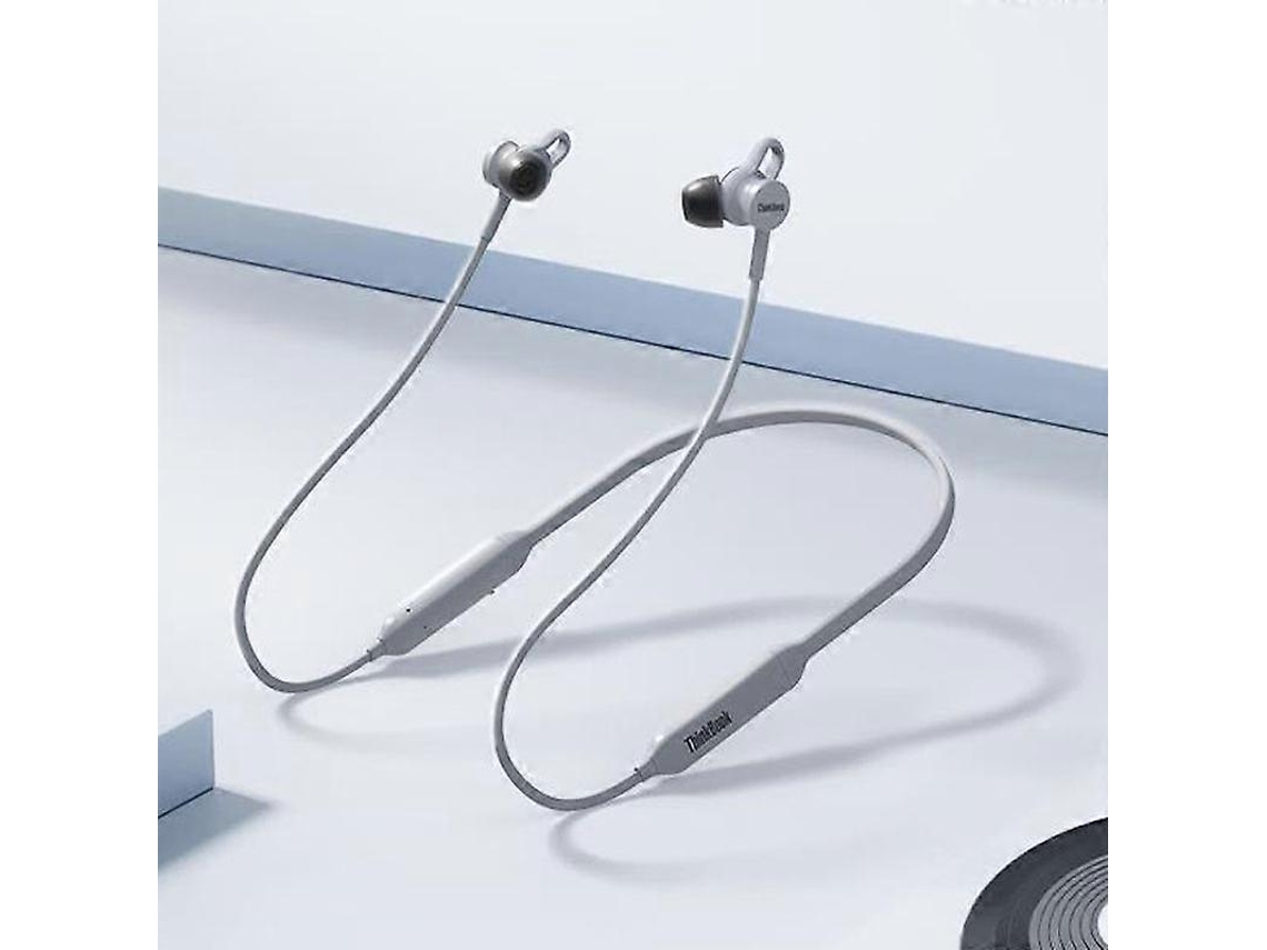 Auriculares inalámbricos Bluetooth con banda para el cuello Lenovo Thinkbook UC100, conexión simultánea para dos teléfonos móviles y ordenadores Hengrongshen