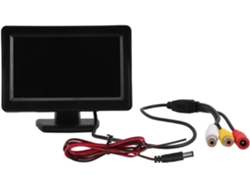 Monitor De Cámara De Visión Trasera De 4,3 Pulgadas, Pantalla De Coche De Alta Definición, Compatible Con Varios Vehículos.