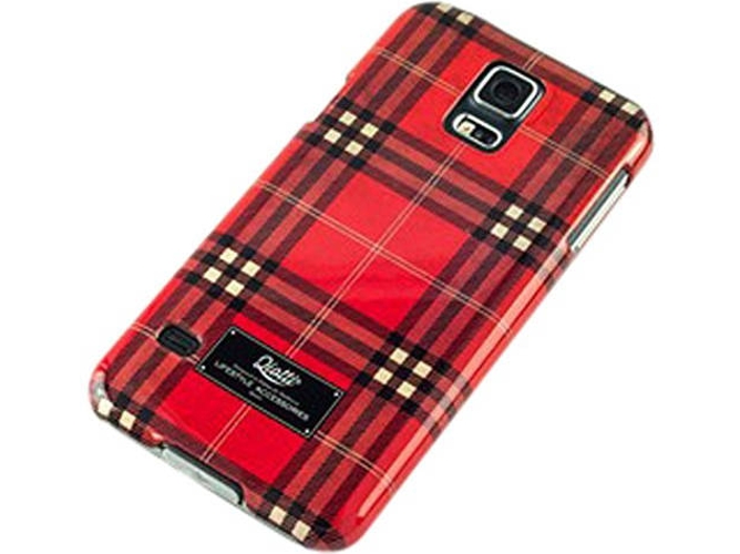 Carcasa Samsung Galaxy S5 QIOTTI Q2500023 Rojo