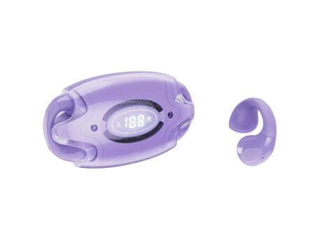 Auriculares abiertos con Bluetooth inalámbricos verdaderos, auriculares con clip para la oreja, resistentes al sudor, carga rápida, tiempo de CHRON...