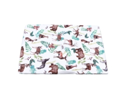 Sábana Elástica Para Cuna, Suave, Transpirable Y Lavable A Máquina, Funda Ovalada Para Colchón De Bebé.