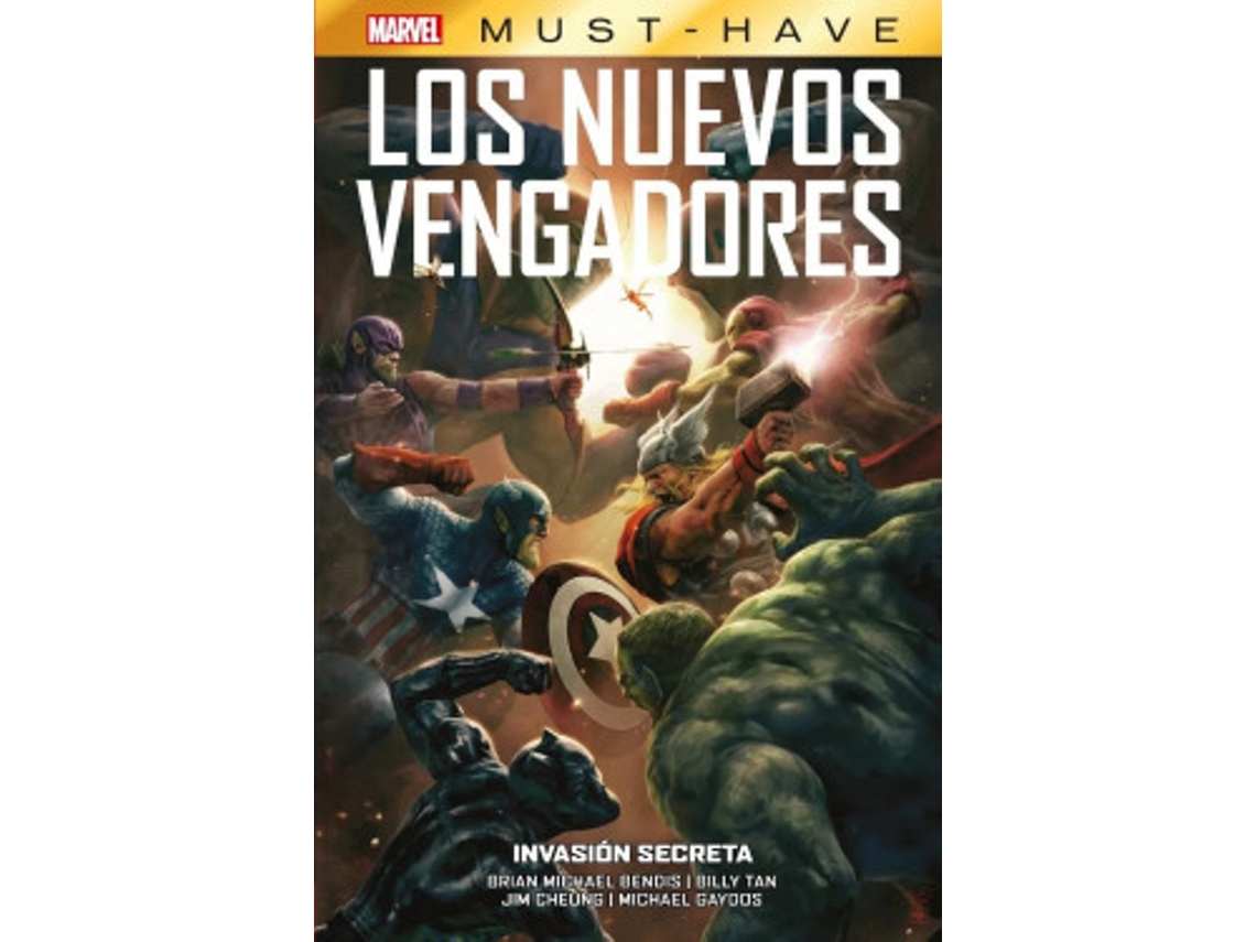Libro Marvel Must-Have Los Nuevos Vengadores 9 Invasion Secreta de Brian Michael Bendis