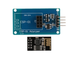 Módulo De Transceptor Inalámbrico Wi-fi Serial Esp8266 Esp-01 Con Adaptador
