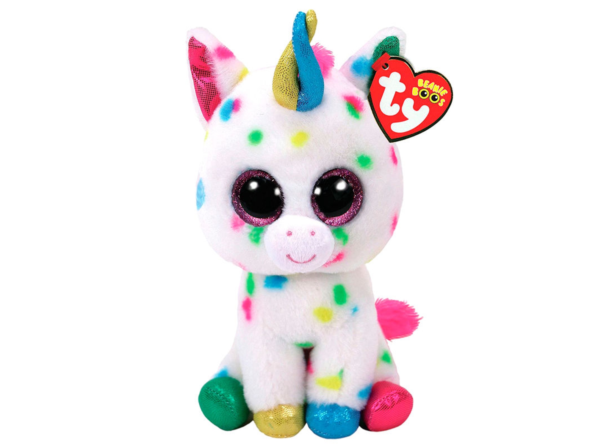 Peluche TY Beanie Boos Harmonie Unicorn 15 cm