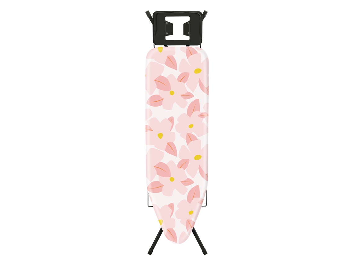 Tabla De Planchar Plegable Rosa 122 X 38 Cm, Sistema Anticierre Y Altura Regulable