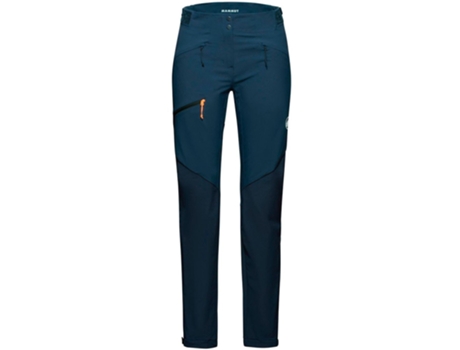 Calça MAMMUT Calças Courmayeur Azul 36 / Long Mulher