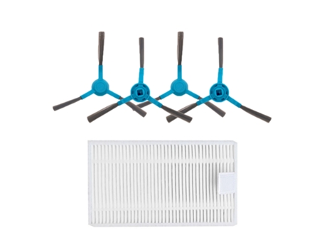 Filtro Hepa de repuesto para Robot aspirador Cecotec Conga 4090 5090, cepillos laterales, Kit de accesorios de filtros de polvo