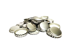 Tapones Metálicos De Corona 26mm - Paquete De 100 Para Cerveza Artesanal