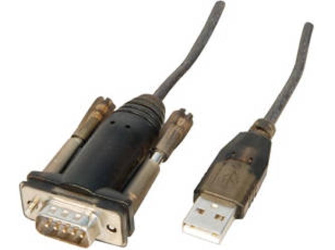 Cable Adaptador LINDY USB para RS-232 Gris 1.5m