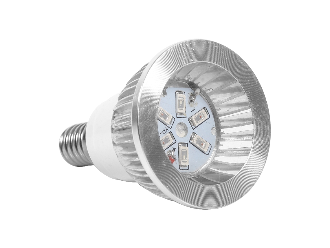 MEOIRUERY Lámpara LED E14 6LED para plantas, flores e hidroponía, 85-265V