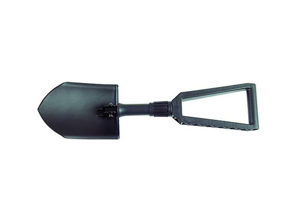 Pala Plegable De Camping Linjou, 59 Cm, Acero Al Boro Templado, Ideal Para Montañismo Y Acampada.