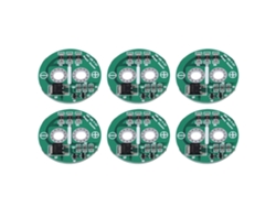 6 Piezas/set Condensador Super Farad De 2.5v Con Módulo De Placa De Protección Componentes Electrónicos