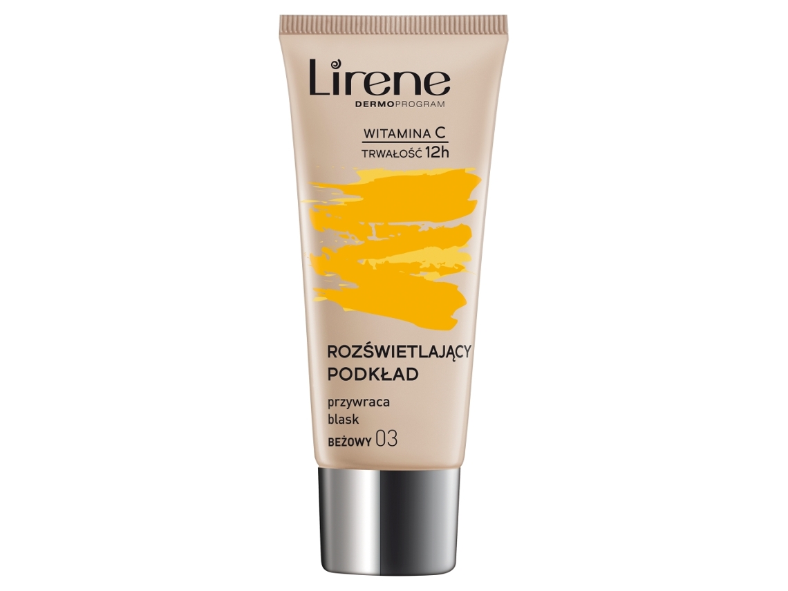 Base de maquillaje líquida iluminadora de 30 ml en el tono 03 Beige Lirene