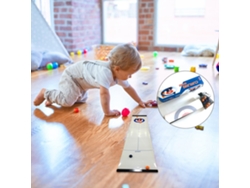 Set De Juego De Curling Mini Para Mesa Juego De Mesa Familiar Divertido Con 8 Rodillos Shuffleboard Pucks