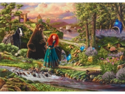 Rompecabezas Schmidt Disney Brave Mérida de 1000 piezas, película animada