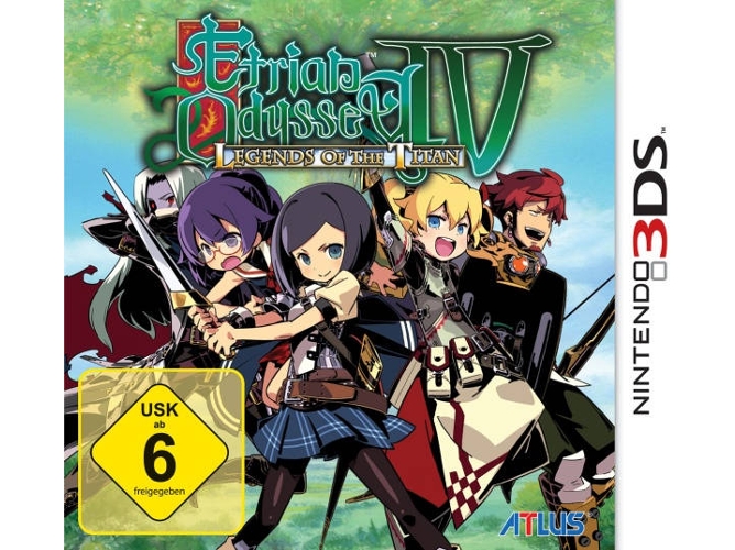 Juego Nintendo 3DS Etrian Odyssey 4: Legends of the Titan
