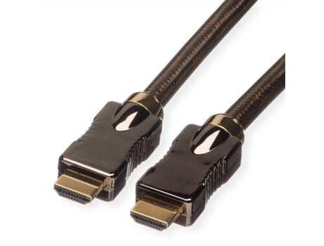 Cable ROLINE (HDMI - 7.5m - Negro)