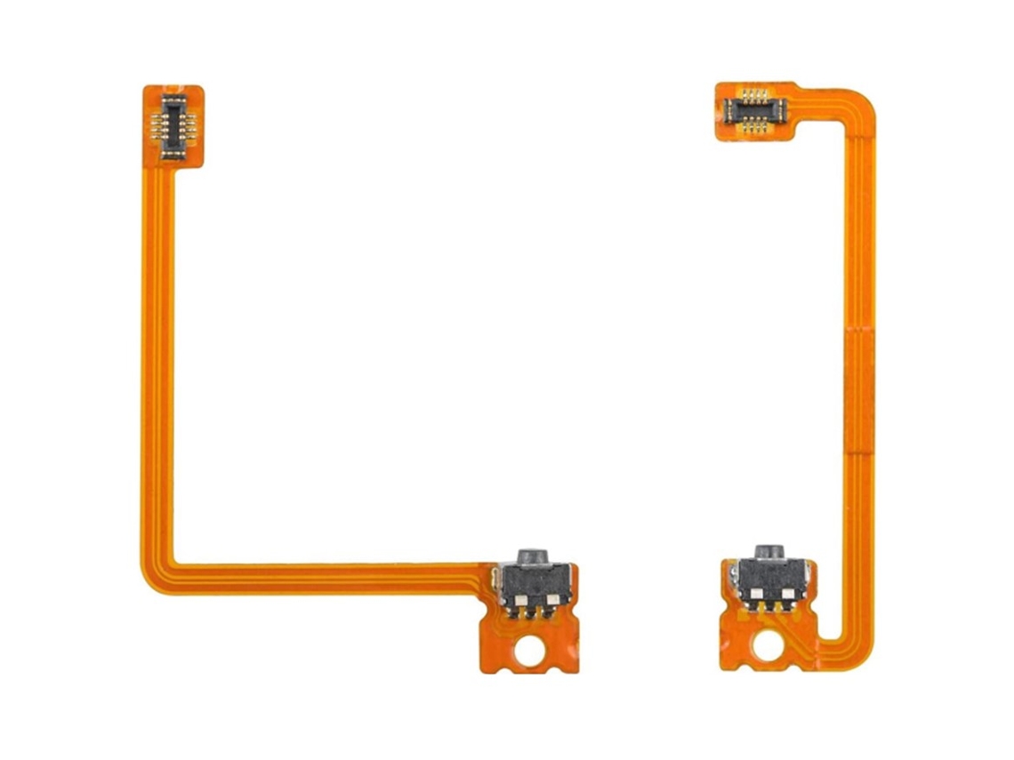 Cable flexible para Nintendo 3ds XL, botones de repuesto, botón Lr superior, N3dsxl