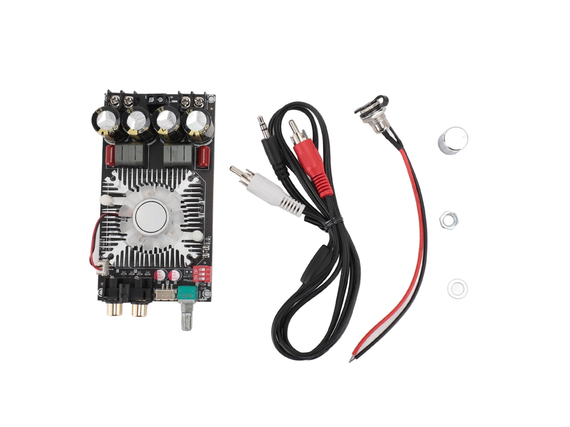 Placa Módulo Amplificador De Potencia Estéreo Digital De 2 Canales De Etapa Posterior Pura Tda7498e 160w X2