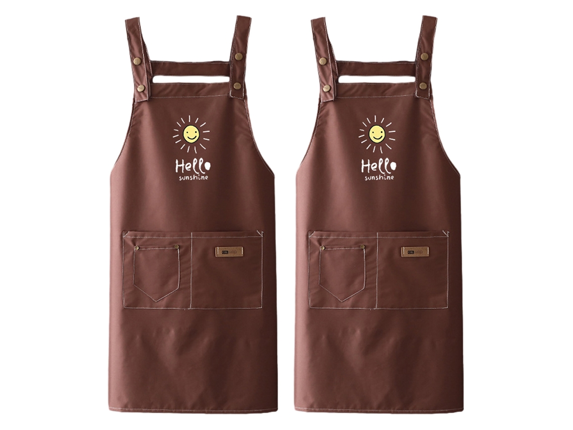 Mono Feminino De Pvc 2 Piezas, Mono Transpirable De Manga Larga, Antisuciedad, Para Cocina Y Uso Doméstico, Moda Verano