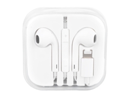 Auriculares Con Cable Hifi Estéreo Con Aislamiento De Ruido Y Control De Volumen Para Ios Iphone Blanco