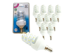 Juego de 10 bombillas LED de luz cálida de 5 W, 400 lúmenes, temperatura de 3000 K, Wellhome