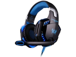 Auriculares Gaming KOTION G2000-LAN (On Ear - Micrófono - Negro y Azul)