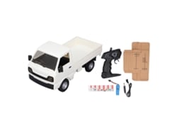 Caminhonete Bj-Drift com controle remoto, 2 portas que abrem, efeitos de luz, brinquedo de veículo RC
