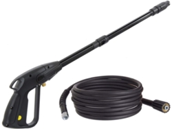 KOFIHETY Pistola de Alta Presión M22x1,5, Pino 14mm con Tubo 8m, Buse Ajustable