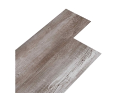 Maison Exclusive - Tableros De Suelo 5,02 M² 36 Pcs Pvc Madera Marrón Mate