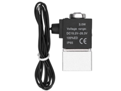 Válvula Solenoide Neumática De 2 Posiciones Y 2 Vías, G1/8 Pulg., Aleación De Aluminio, Ac110v
