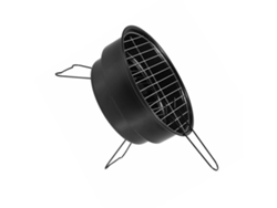 Parrilla de barbacoa portátil antideformación para camping y picnic