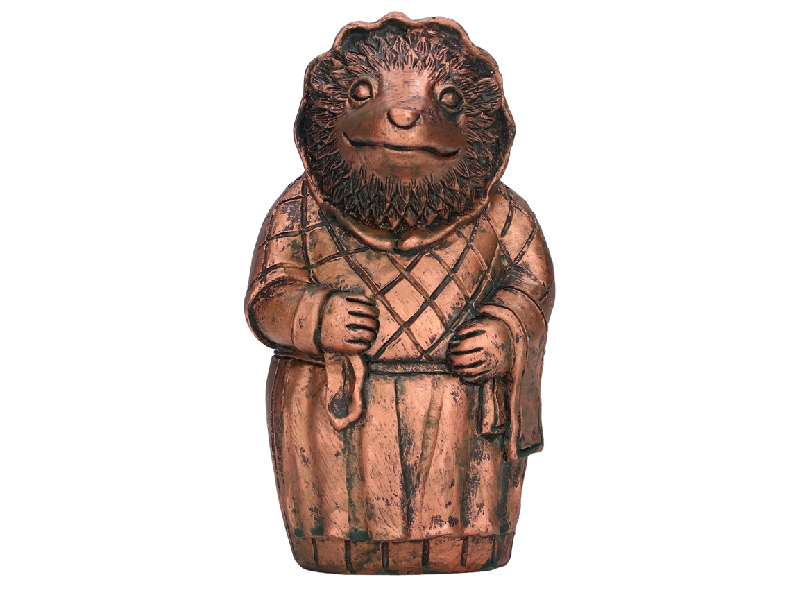 Estatua de jardín para armar, con forma adorable, hecha de resina.