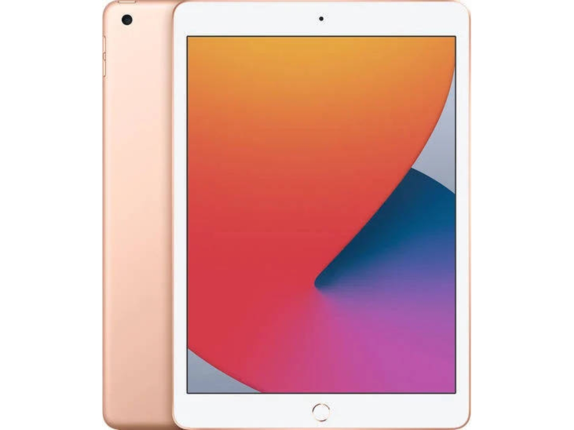 iPad 8ª Generación APPLE (Reacondicionado Flippers Como Nuevo - 10,2'' - 32 GB - Wi-Fi - Dorado)
