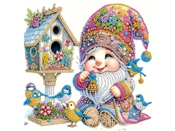 Pintura de diamante SIURN Ab33, manualidades, decoración del hogar (30 x 30 cm)