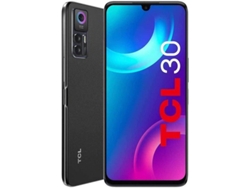 Smartphone TCL 30 (6.7'' - 4 GB - 64 GB - Negro)