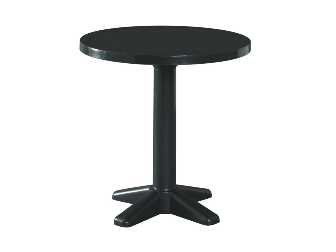 Mesa Redonda Exterior Ø60 Antracita Banyoles Garbar
