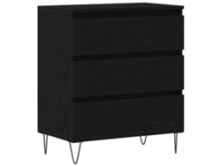 Aparador | Buffet Roble Negro 60 x 35 x 70 cm Madera Procesada