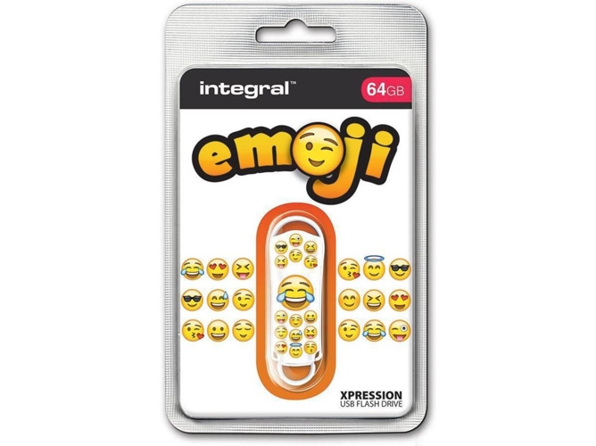 Pen Drive INTEGRAL Emoji (64 GB)