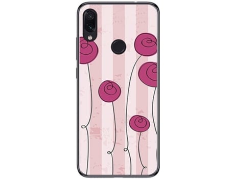 Carcasa Xiaomi Redmi Note 7 TUMUNDOSMARTPHONE Flores Vintage Multicolor
