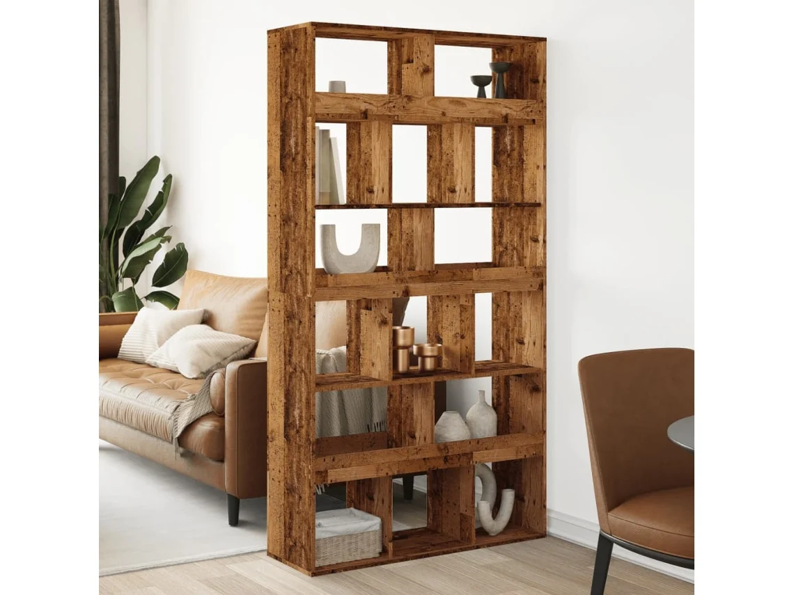 Biombo de madera 100x33x187,5 cm | Fabricado en madera antigua Wsd508261 Lovely House