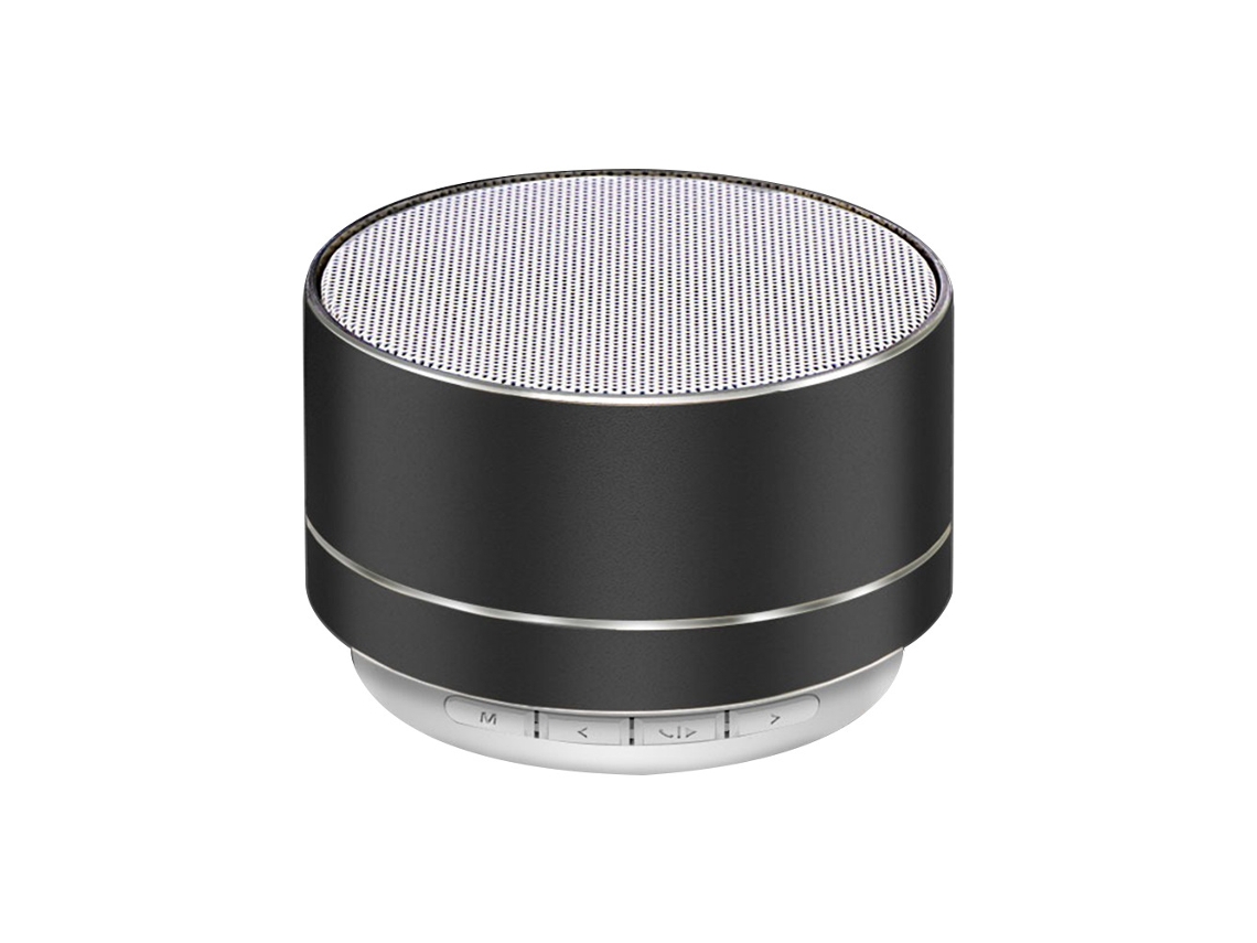 (negro) Altavoz Bluetooth Inalámbrico, Entrada Auxiliar, Función De Llamada, Tarjeta Tf, Alta Fidelidad