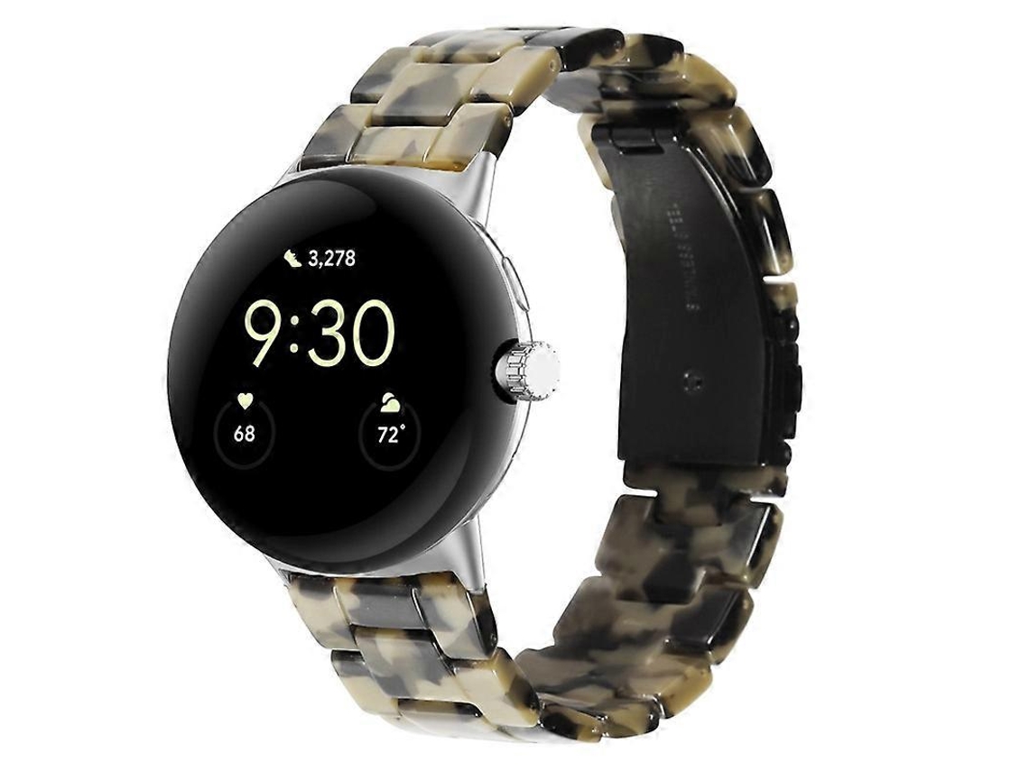Pulsera de resina con tres cuentas para Google Pixel Watch