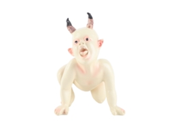 Ats-figura De Muñeca Bebé Fantasma Espeluznante De Resina Para Halloween Decoración De Casa Embrujada