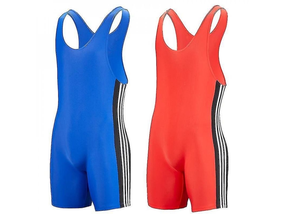 2026-traje De Levantamiento De Pesas Para Hombres Flexible De Nylon Para Entrenamiento Y Competencia Altura 180 Cm, 60-70 Kg Entrenamiento Rojo