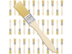 2026-set De Pinceles De Madera Profesionales (36 Unidades) - 5cm, Mango Cómodo, Pelo Duradero, Multiusos